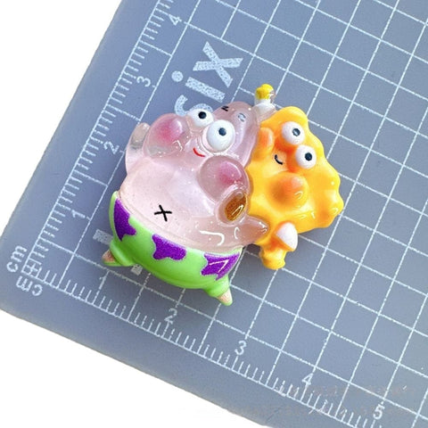 5pcs SpongeBob Charms