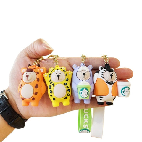 Bear STARBUCKS Keychain