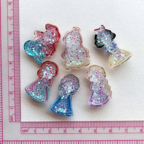 10pcs Disney Princess Charms