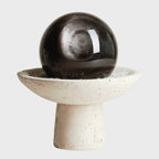 Décoration intérieure en obsidienne argentée naturelle – Éveil intérieur et protection
