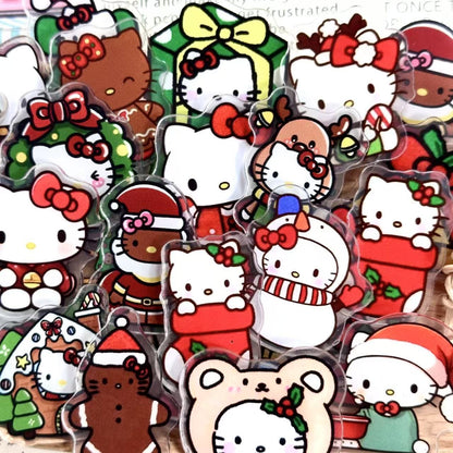 Hello Kitty 4cm Acrylic Charms for DIY match game-open in live