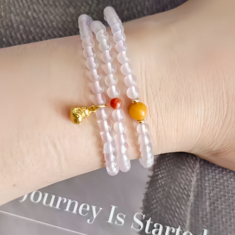 Bracelet aigue-marine Mana Bar