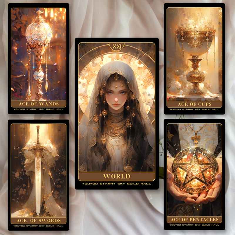 Arabian Nights 78-Card Waterproof Tarot Deck