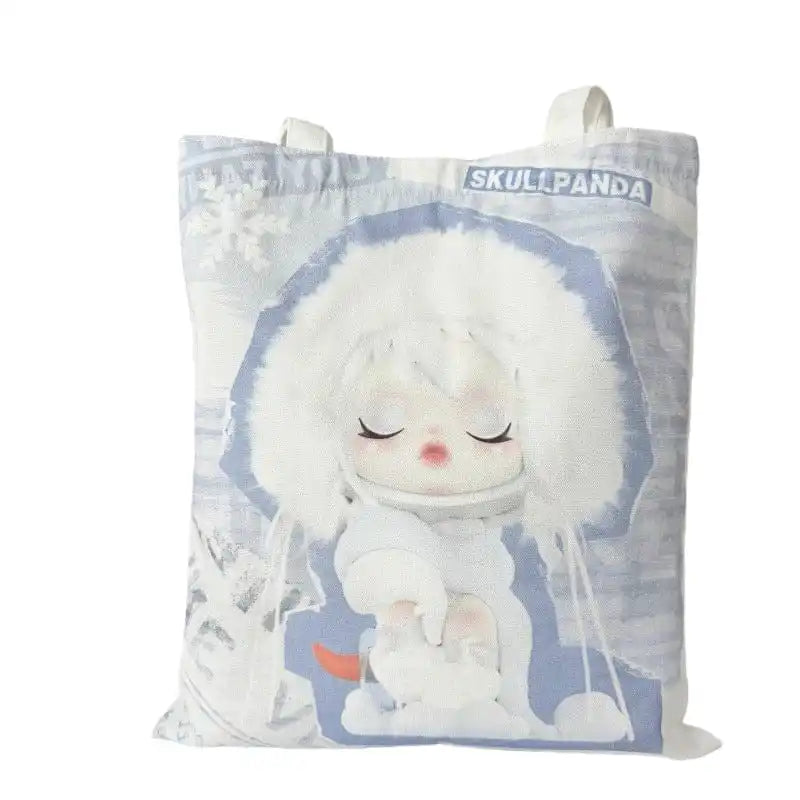 Skull Panda Tote Bag
