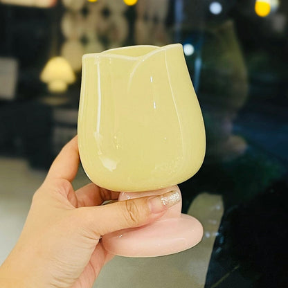 Flower Ceramic Cups