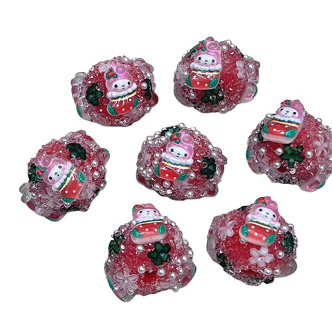 30pcs Christmas Sanrio Penbeads