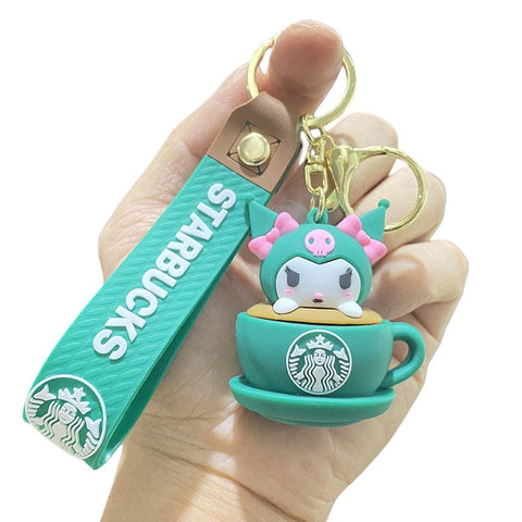 Sanrio STARBUCKS Cup Keychain