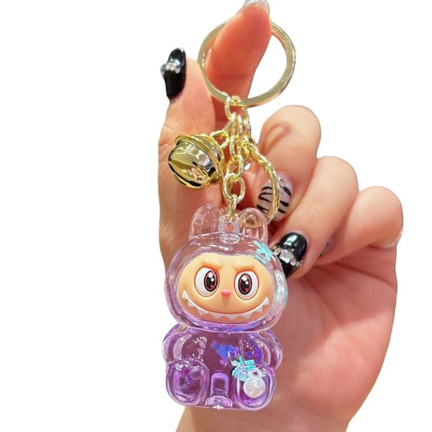 Labubu Liquid Keychain