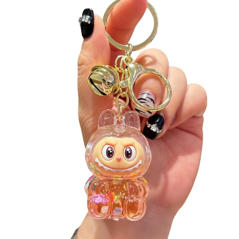 Labubu Liquid Keychain
