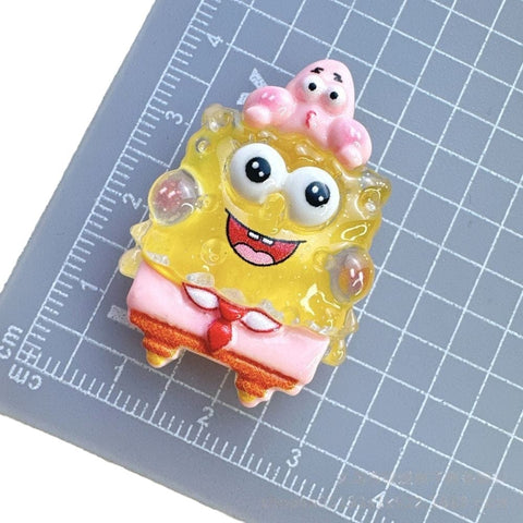 5pcs SpongeBob Charms