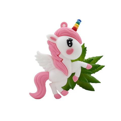 10pcs Unicorn Keychain Pendants