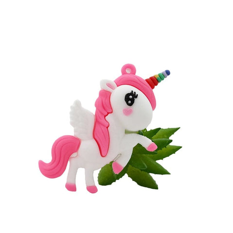 10pcs Unicorn Keychain Pendants