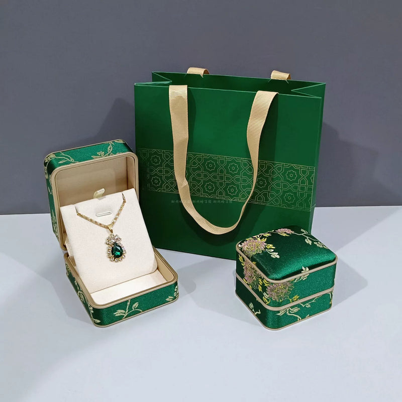 Vintage Brocade Gift Box Set
