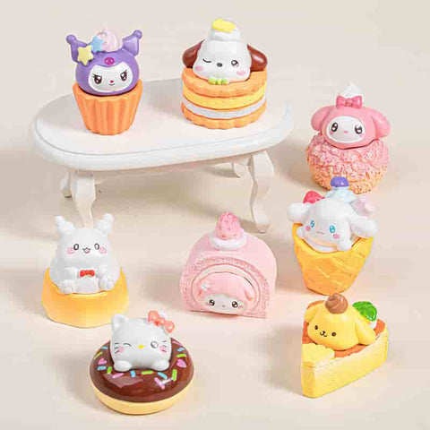 8 pcs Dessert Sanrio