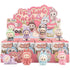 12pcs/Full Box Mini Furry Labubu Blind Box