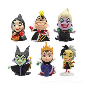 6 pcs Villains