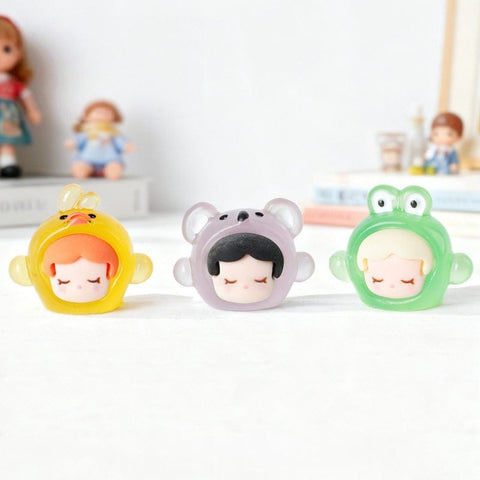 6 pcs Skull Panda cosplay(luminous)