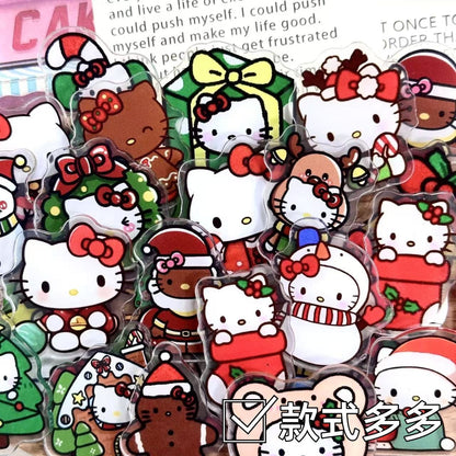 Hello Kitty 4cm Acrylic Charms for DIY match game-open in live