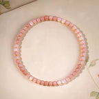 Bracelet tressé floral fait main