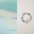 Bracelet énergétique en cristal naturel — Choisissez Métal/Bois/Eau/Feu/Terre, Des jours sereins en perspective