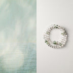 Bracelet énergétique en cristal naturel — Choisissez Métal/Bois/Eau/Feu/Terre, Des jours sereins en perspective
