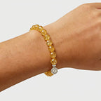 Bracelet scandinave en cristal naturel