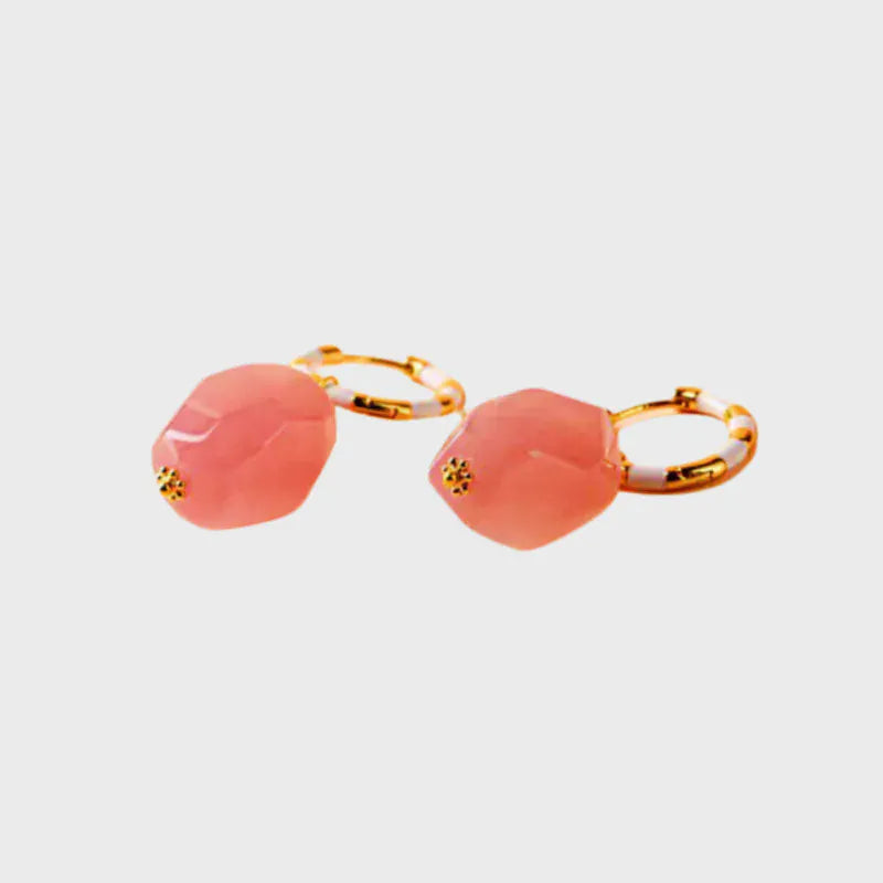 Solace Self Natural Crystal Earrings