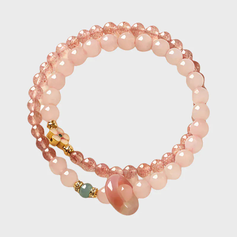 Shining Love Natural Crystal Bracelet