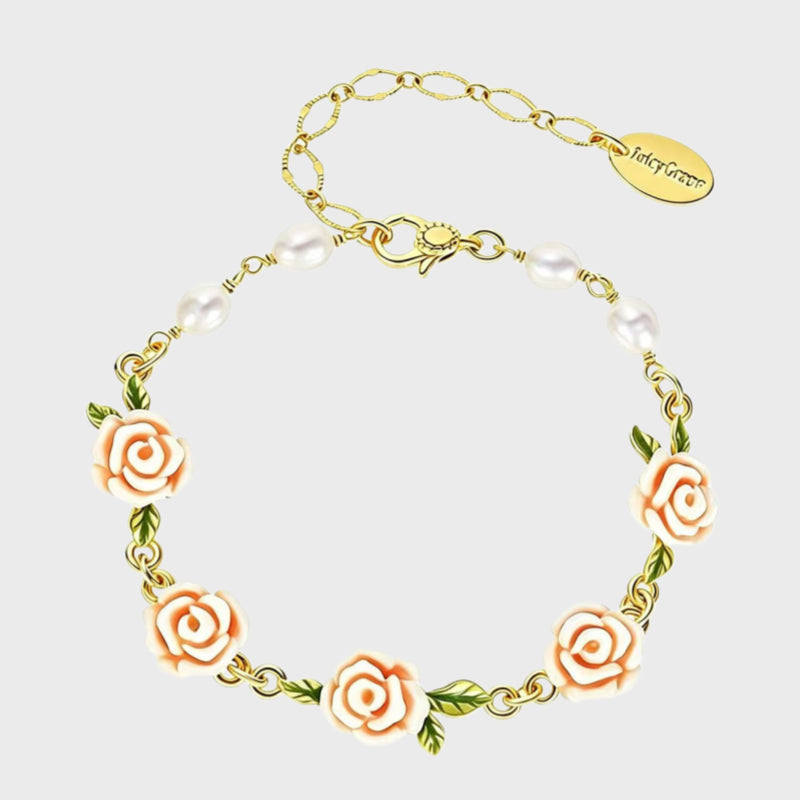 Blush Rose Whisper Pearl Bracelet