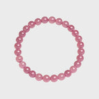 Bracelet en cristal naturel Rose Love
