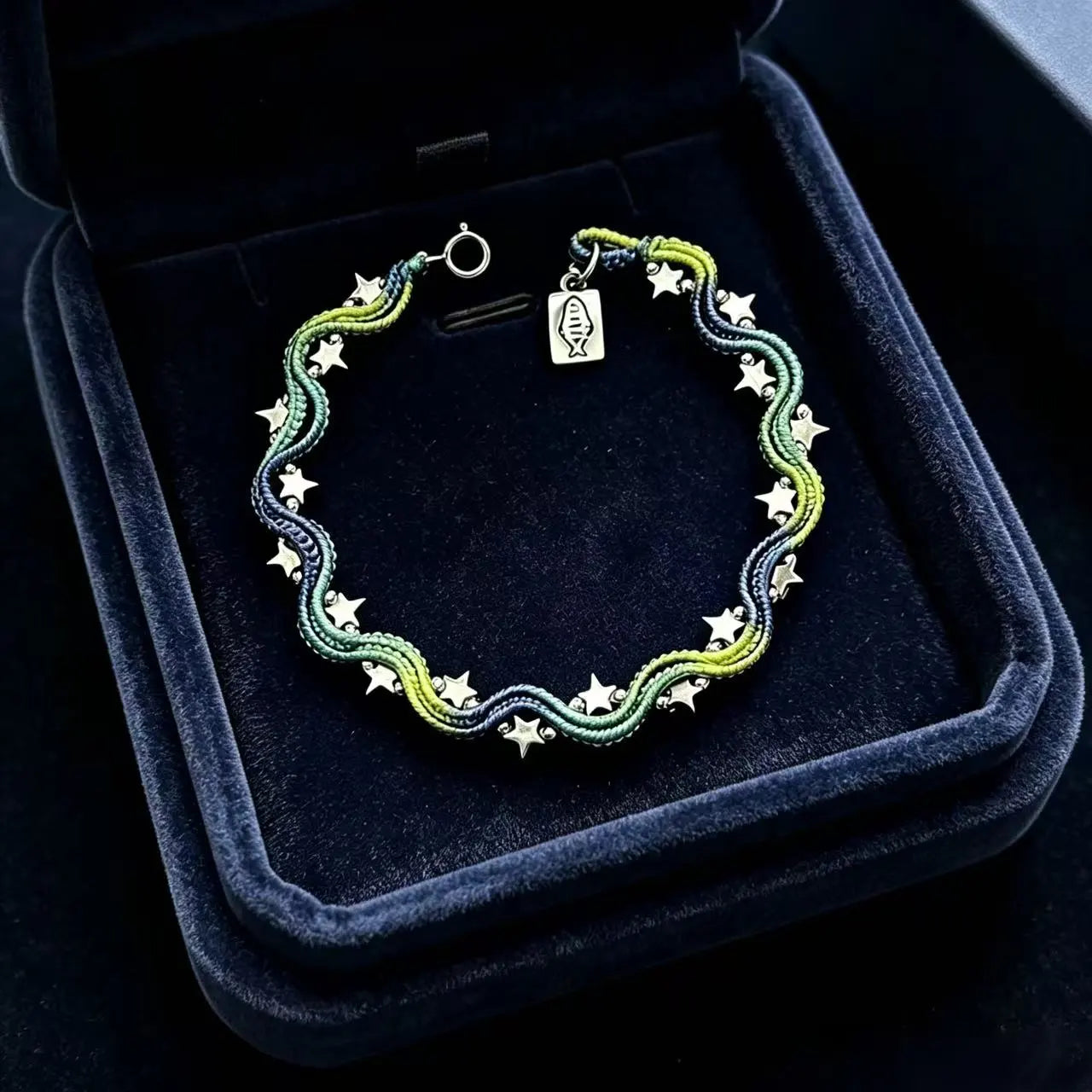 Wave Lucky Star Woven Bracelet - Freedom and Healing