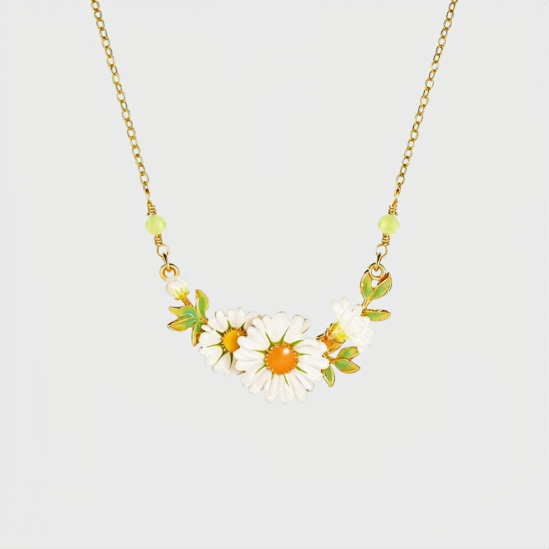 Sunny Daisy Bloom Necklace