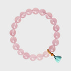 Bracelet en cristal naturel Rose Bliss