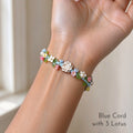 Handmade Lotus Flower S925 Bracelet - Wash Away All Worries