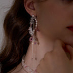 Collier en quartz clair, ras-du-cou superposé, favorisant la chance