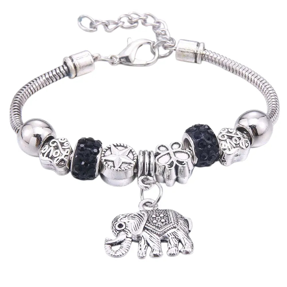 Elephant-Pandora Bracelet
