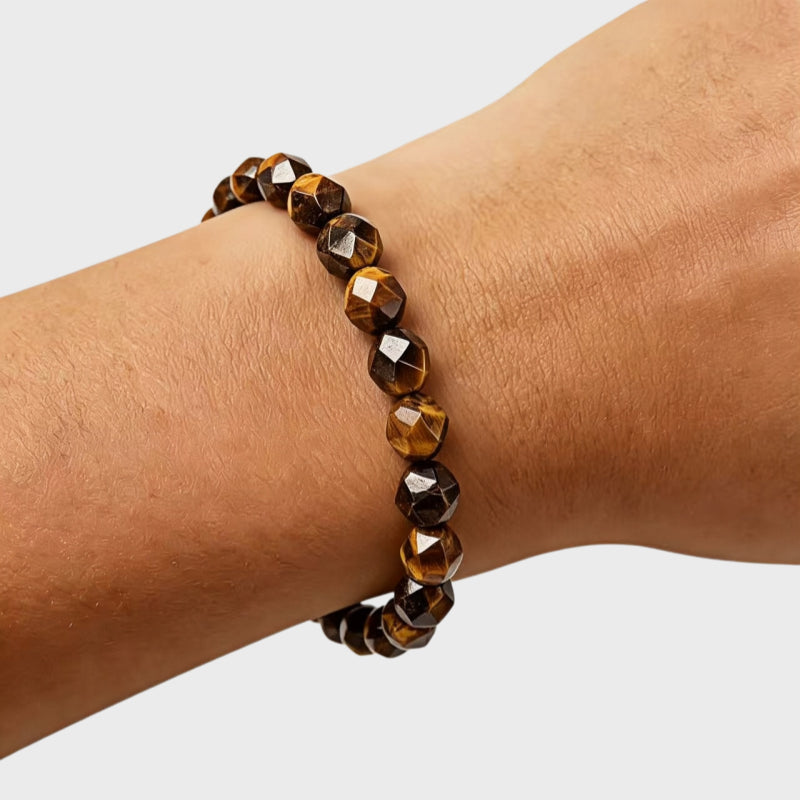 Sacred Gaze Natural Tiger Eye Bracelet