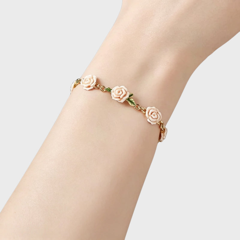 Blush Rose Whisper Pearl Bracelet