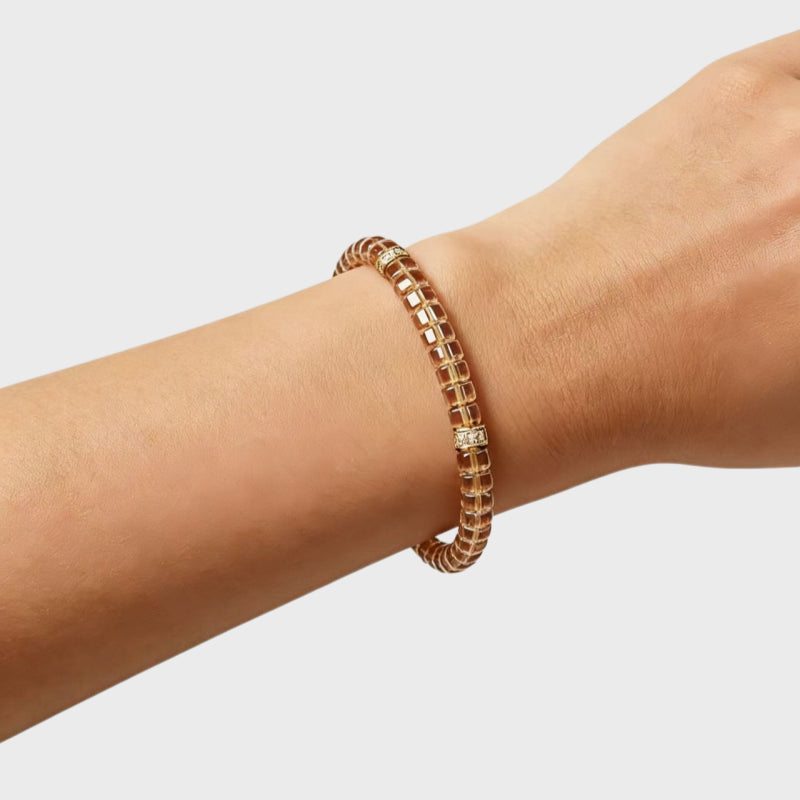 Aurora Prosper Natural Crystal Bracelet