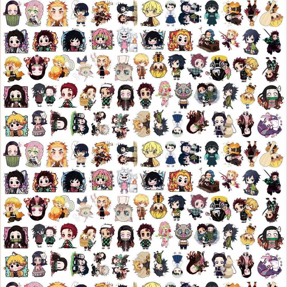 Demon Slayer 8cm Acrylic Charms for DIY match game-open in live