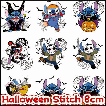 Halloween Stitch 8cm Acrylic Charms for DIY match game-open in live