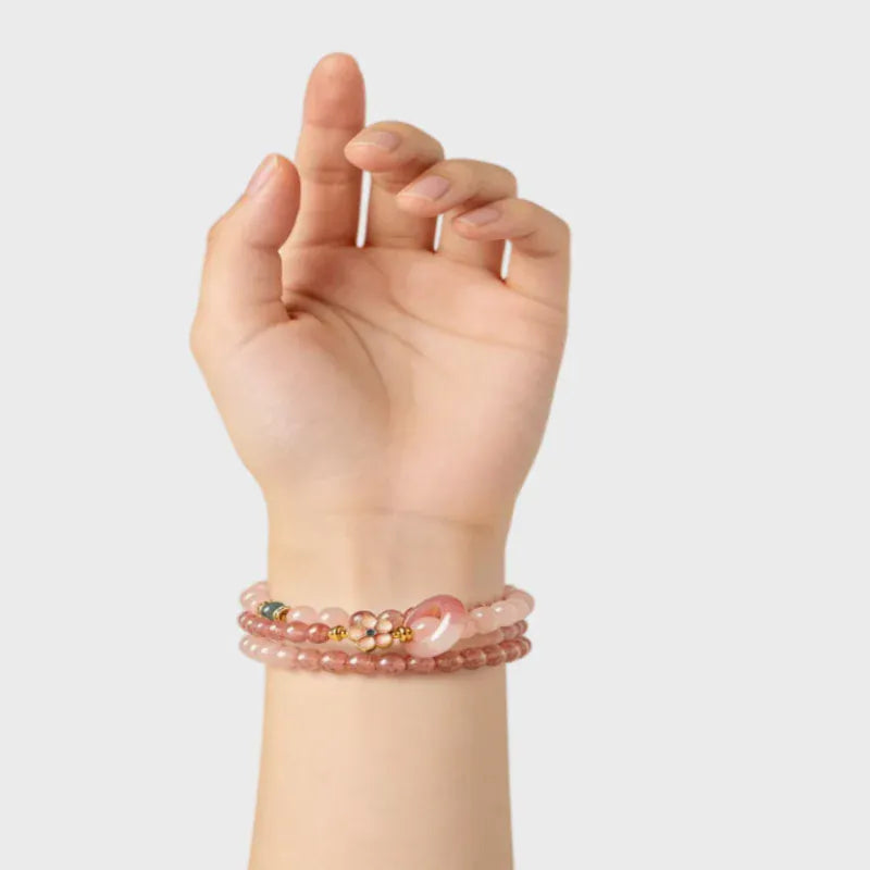 Shining Love Natural Crystal Bracelet