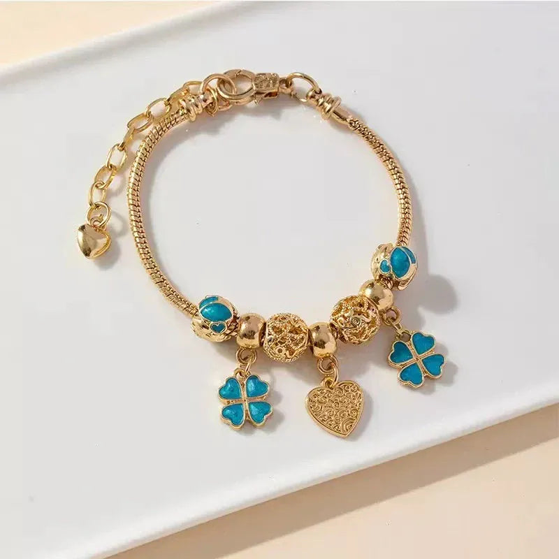 Forever Love Pandora Bracelet-Golden