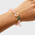 Bracelet en cristal naturel Sakura Love
