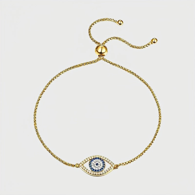 Luck Turning Evil Eye Bolo Bracelet