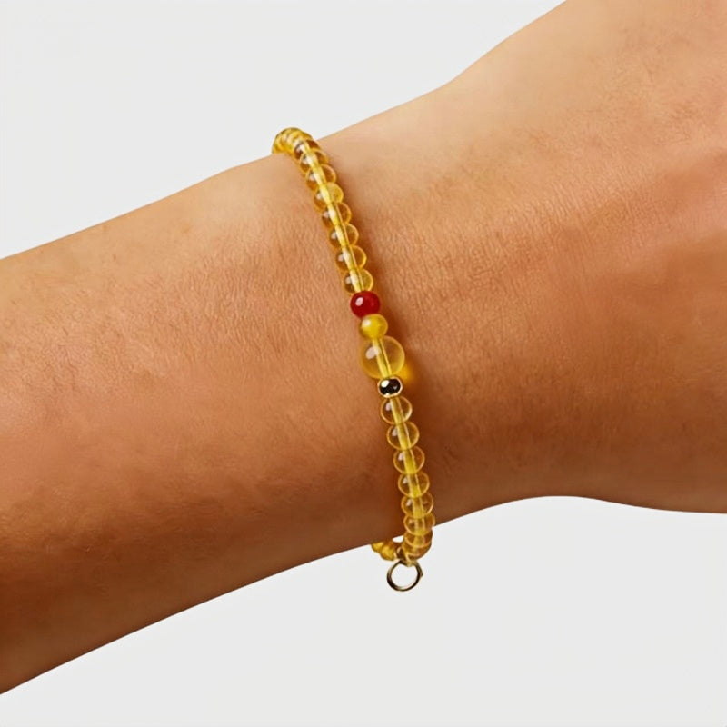 Exquisite Lady Natural Crystal Bracelet