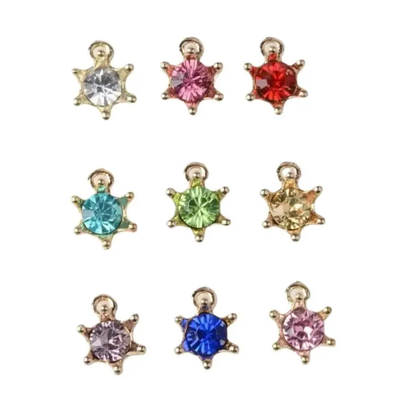 10pcs Diamond Star Accessories