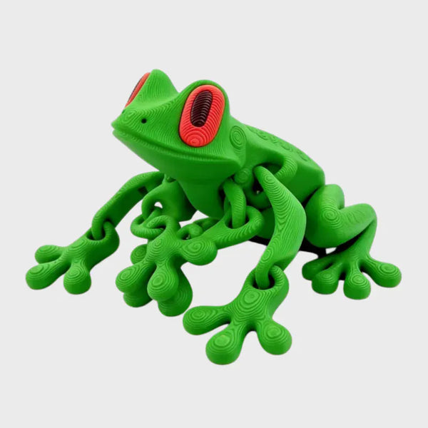 3D Printed Frog Refrigerator Sticker