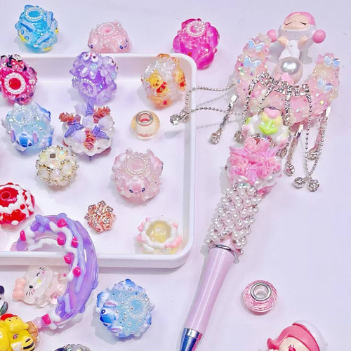 A Pink SP Pen Set(1 pen+3 beads+1 sp+5 gifts)