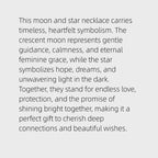 Natural Hetian Jade Moon & Star Necklace